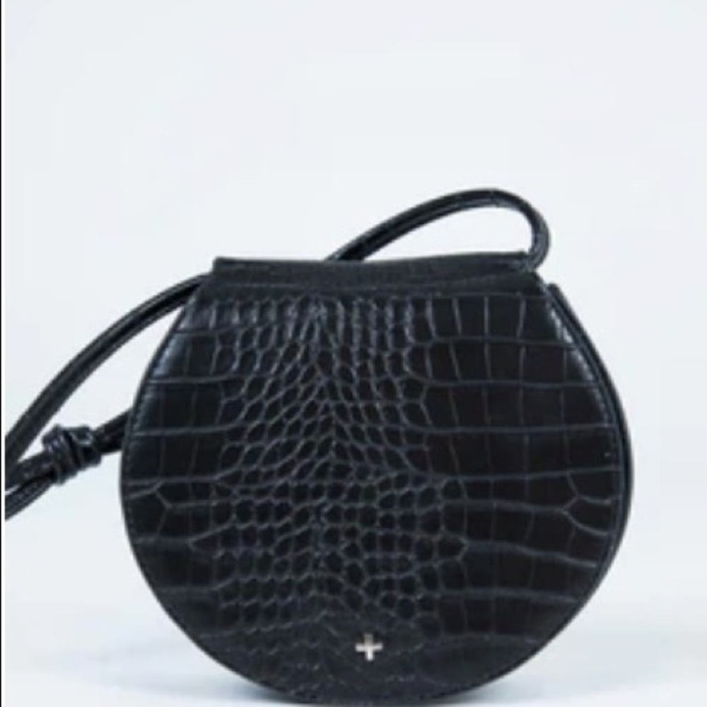 Princess Polly PETA & Jain Venice Black Croc